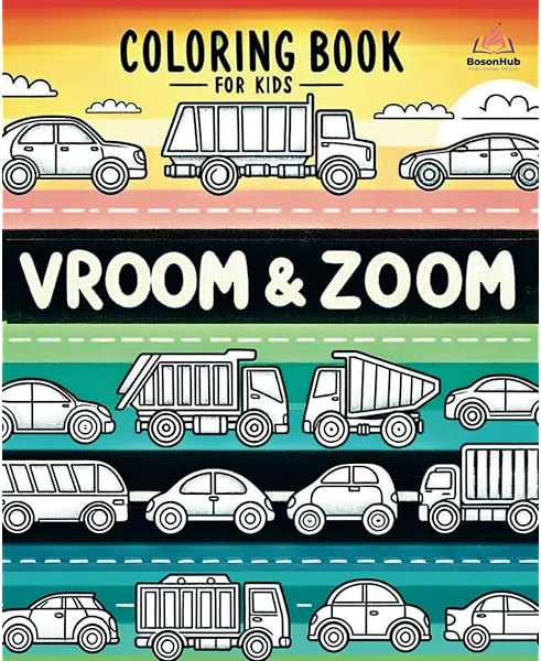 Vroom & Zoom: A World of Colorful Adventures